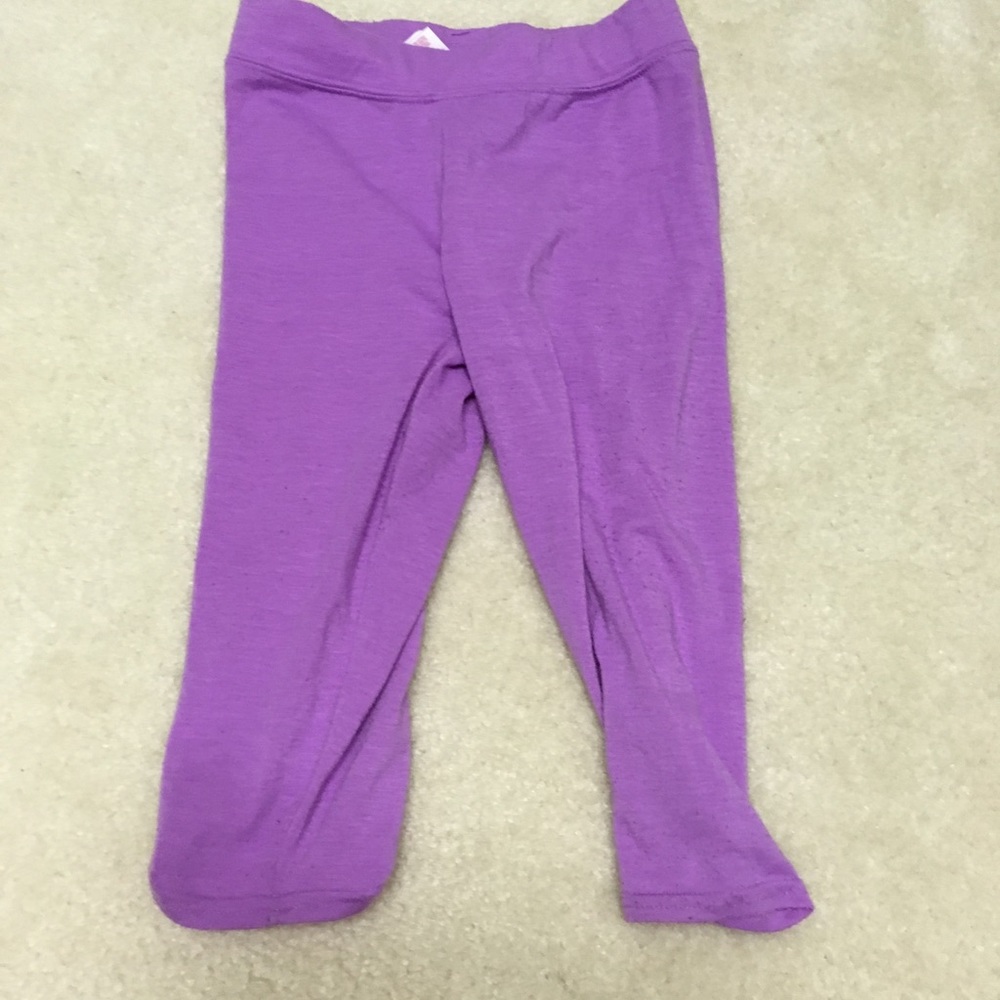 Justice purple polyester pants size 8